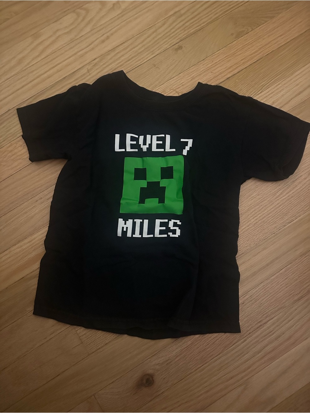 Kids Minecraft-Inspired Creeper Tee